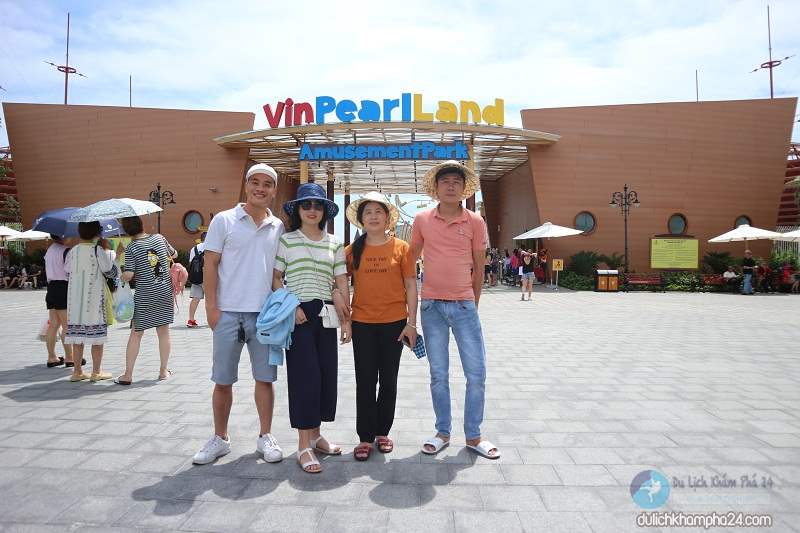 Cổng vào khu du lịch Vinpearl Land Nam Hội An